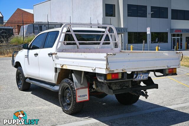 2018 TOYOTA HILUX SR GUN126R-4X4-DUAL-RANGE DUAL CAB CAB CHASSIS