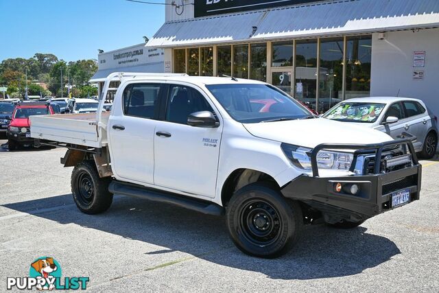 2018 TOYOTA HILUX SR GUN126R-4X4-DUAL-RANGE DUAL CAB CAB CHASSIS