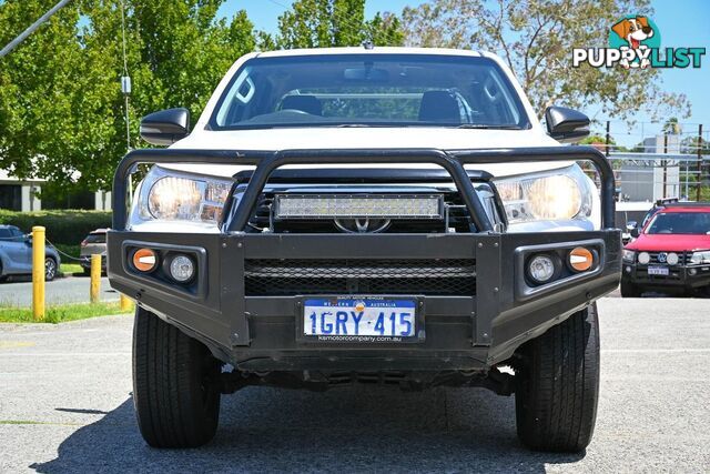 2018 TOYOTA HILUX SR GUN126R-4X4-DUAL-RANGE DUAL CAB CAB CHASSIS