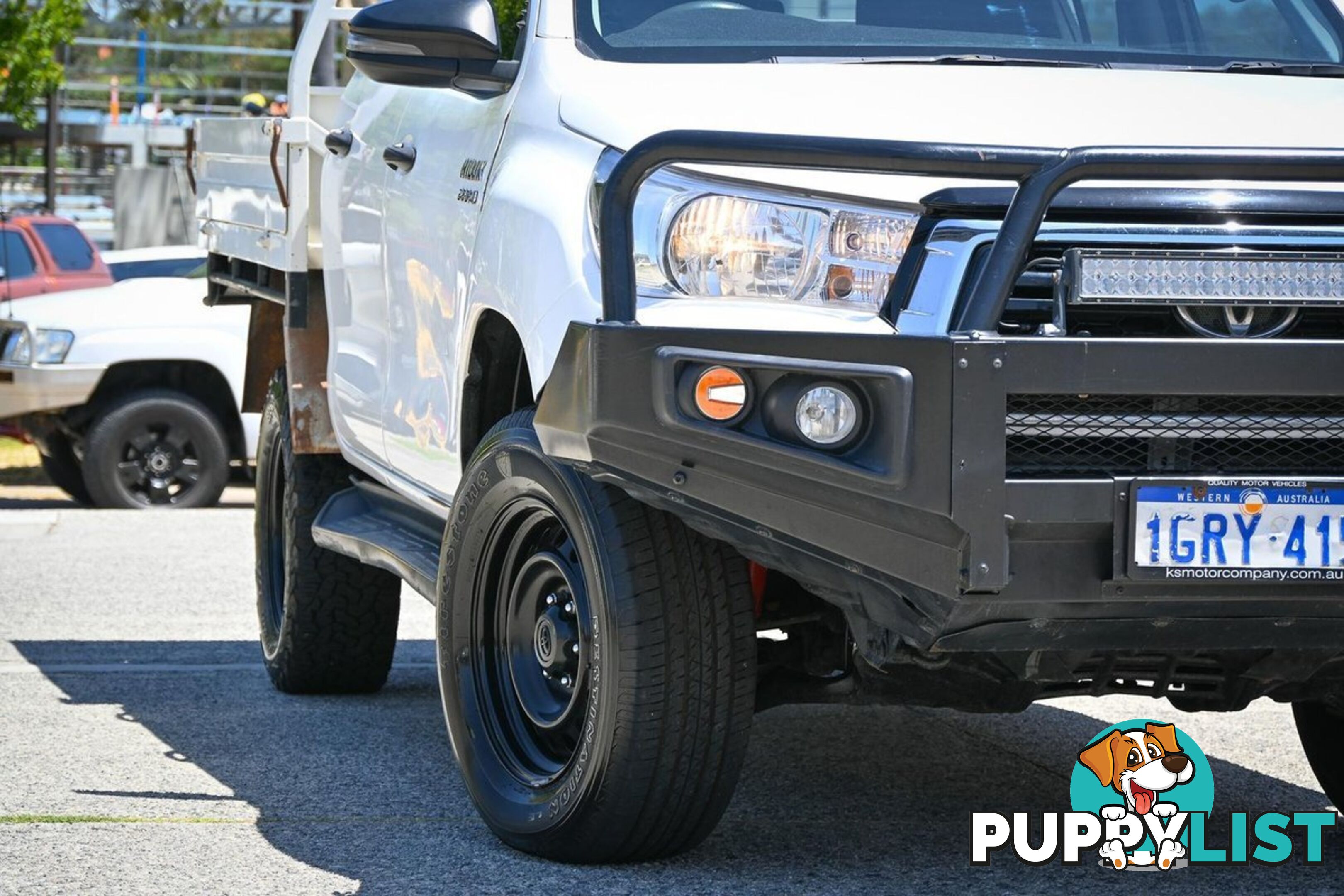 2018 TOYOTA HILUX SR GUN126R-4X4-DUAL-RANGE DUAL CAB CAB CHASSIS