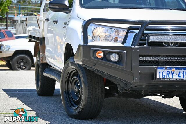 2018 TOYOTA HILUX SR GUN126R-4X4-DUAL-RANGE DUAL CAB CAB CHASSIS