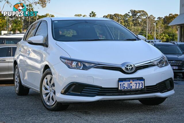 2017 TOYOTA COROLLA ASCENT ZRE182R HATCHBACK