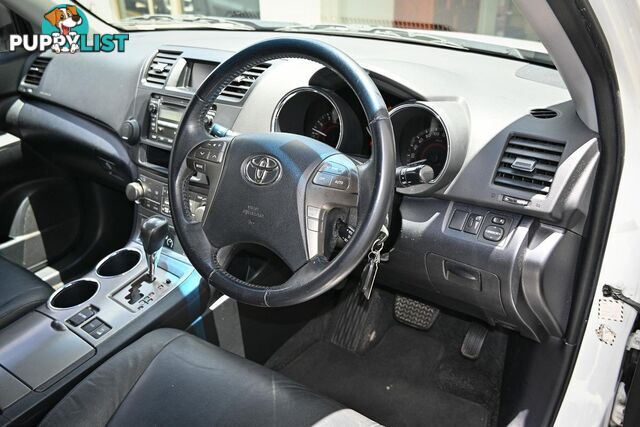 2009 TOYOTA KLUGER KX-S GSU45R-AWD SUV