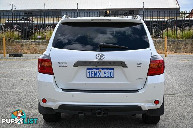 2009 TOYOTA KLUGER KX-S GSU45R-AWD SUV