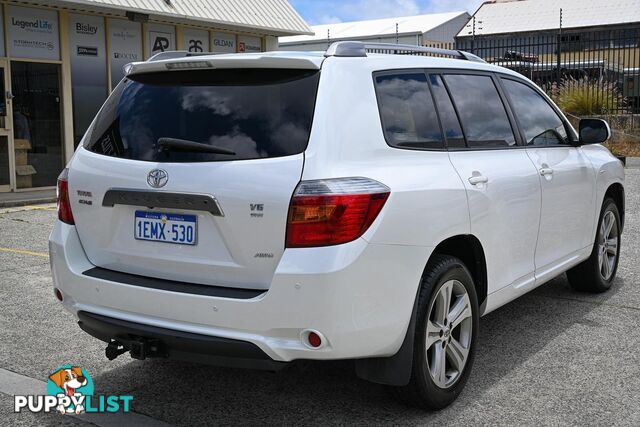 2009 TOYOTA KLUGER KX-S GSU45R-AWD SUV