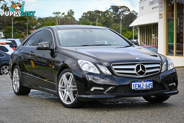 2012 MERCEDES-BENZ E-CLASS E250-BLUEEFFICIENCY-ELEGANCE C207-MY12 COUPE