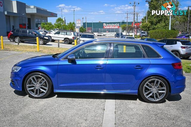 2015 AUDI S3 8V-MY15-FOUR-WHEEL-DRIVE 3225405 HATCHBACK