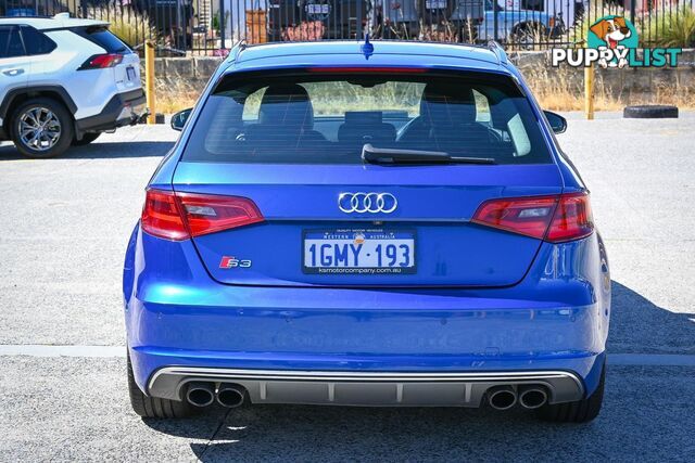 2015 AUDI S3 8V-MY15-FOUR-WHEEL-DRIVE 3225405 HATCHBACK