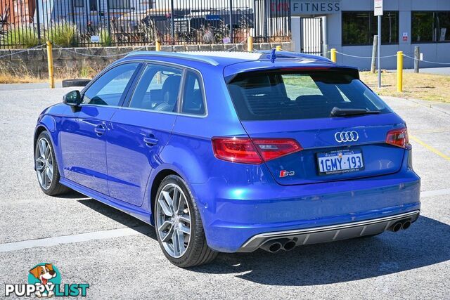 2015 AUDI S3 8V-MY15-FOUR-WHEEL-DRIVE 3225405 HATCHBACK