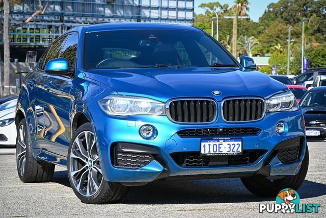 2018 BMW X6 XDRIVE30D F16-4X4-CONSTANT SUV