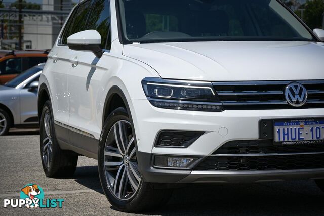 2019 VOLKSWAGEN TIGUAN 162TSI-HIGHLINE 5N-MY19.5-FOUR-WHEEL-DRIVE SUV