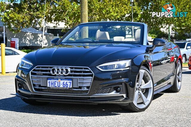 2019 AUDI A5 45-TFSI-SPORT F5-MY19-FOUR-WHEEL-DRIVE CABRIOLET