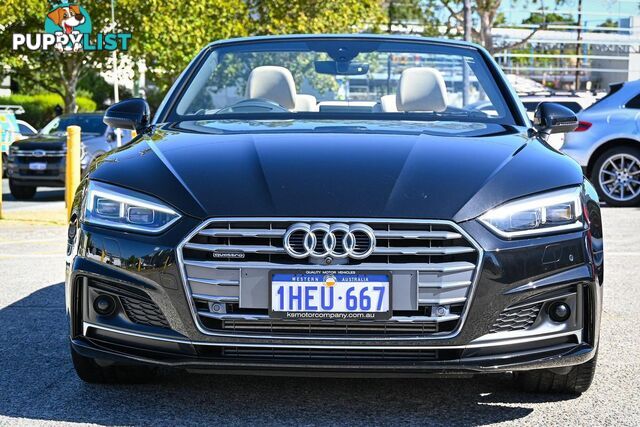 2019 AUDI A5 45-TFSI-SPORT F5-MY19-FOUR-WHEEL-DRIVE CABRIOLET