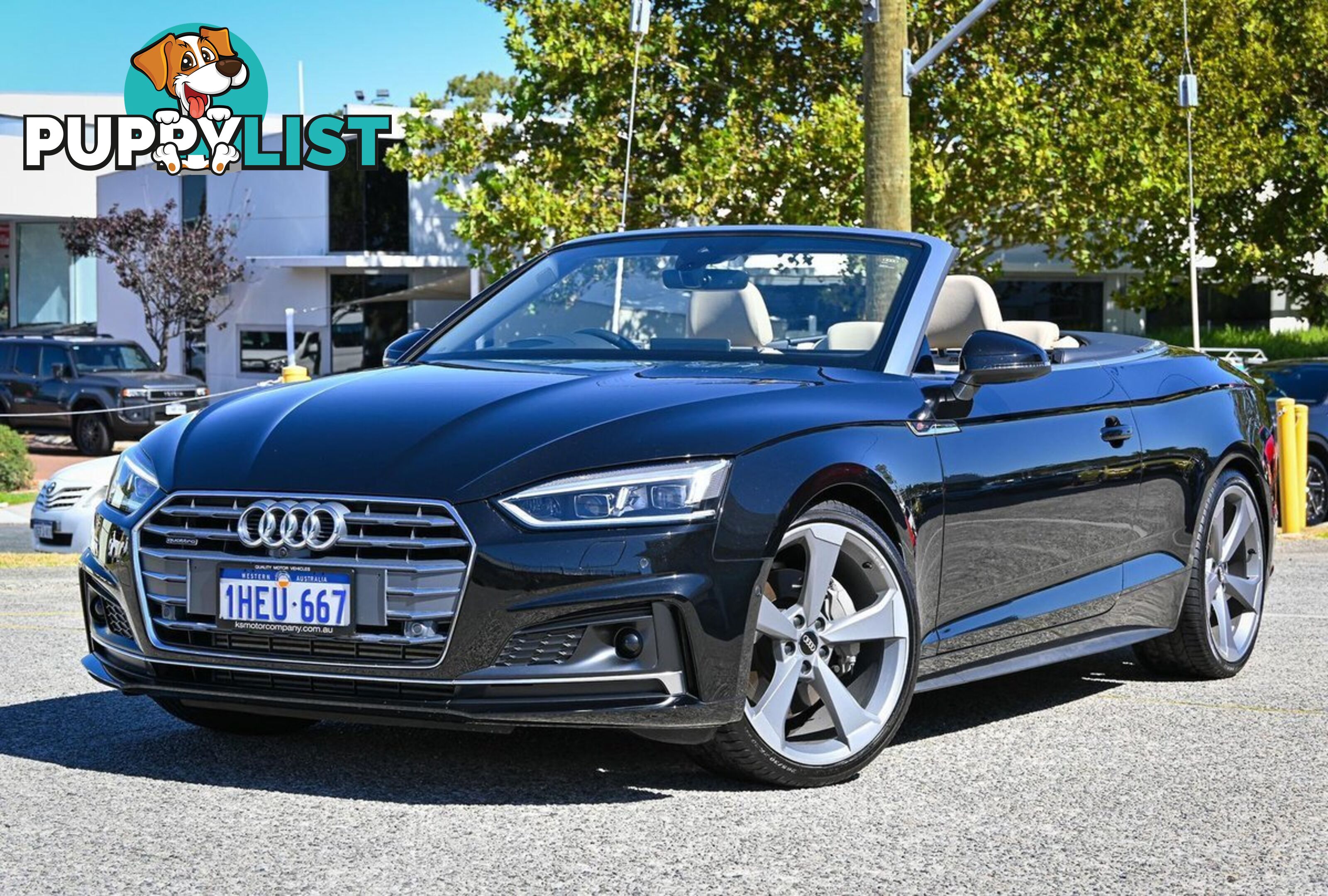 2019 AUDI A5 45-TFSI-SPORT F5-MY19-FOUR-WHEEL-DRIVE CABRIOLET