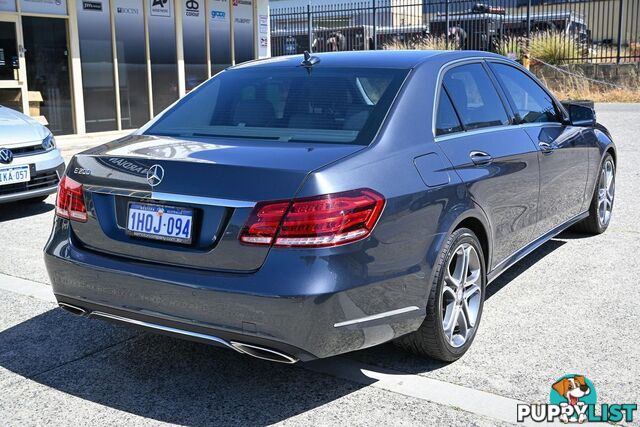 2015 MERCEDES-BENZ E-CLASS E200 W212 SEDAN