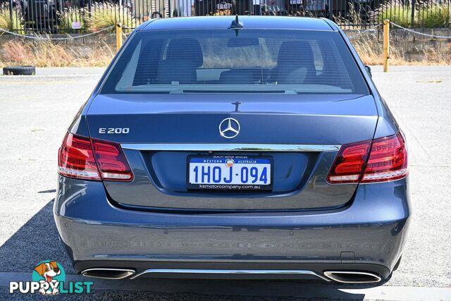 2015 MERCEDES-BENZ E-CLASS E200 W212 SEDAN