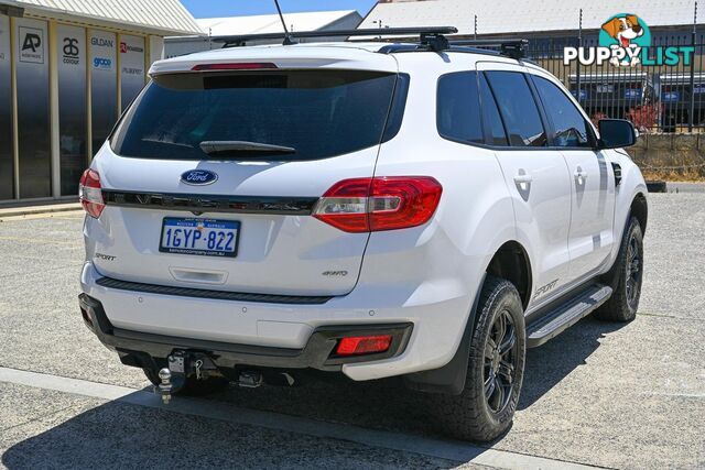 2019 FORD EVEREST SPORT UA-II-MY20.25-4X4-DUAL-RANGE SUV