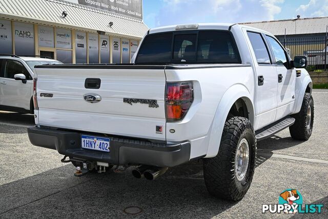 2012 FORD F-150 SVT-RAPTOR NO-SERIES UTE