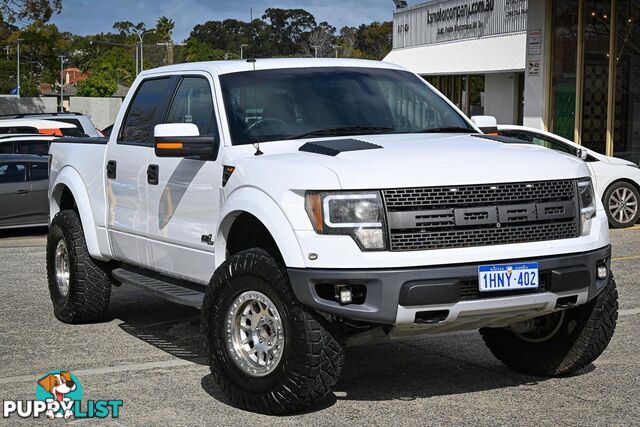 2012 FORD F-150 SVT-RAPTOR NO-SERIES UTE