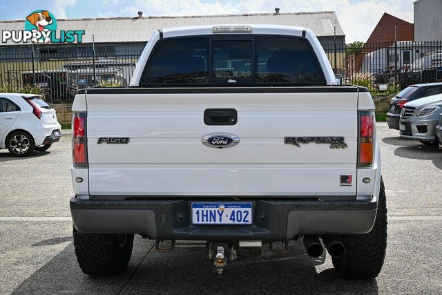 2012 FORD F-150 SVT-RAPTOR NO-SERIES UTE