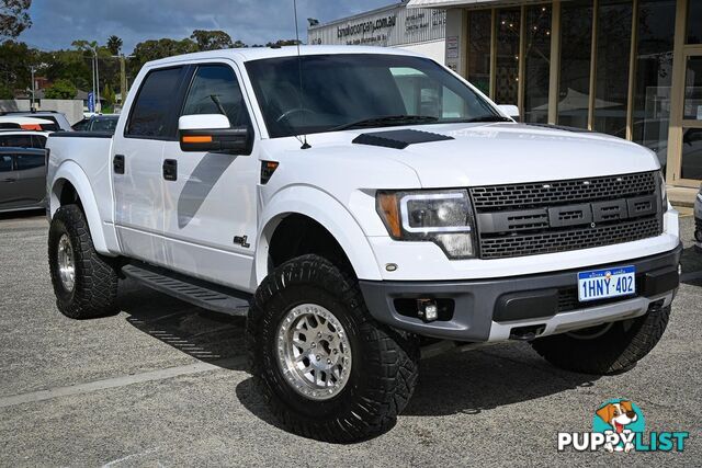 2012 FORD F-150 SVT-RAPTOR NO-SERIES UTE