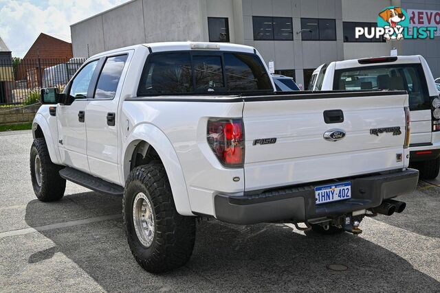 2012 FORD F-150 SVT-RAPTOR NO-SERIES UTE