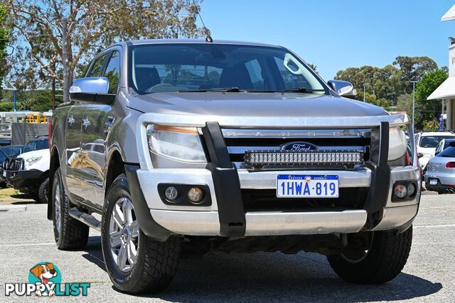 2013 FORD RANGER XLT PX-4X4-DUAL-RANGE DUAL CAB UTILITY