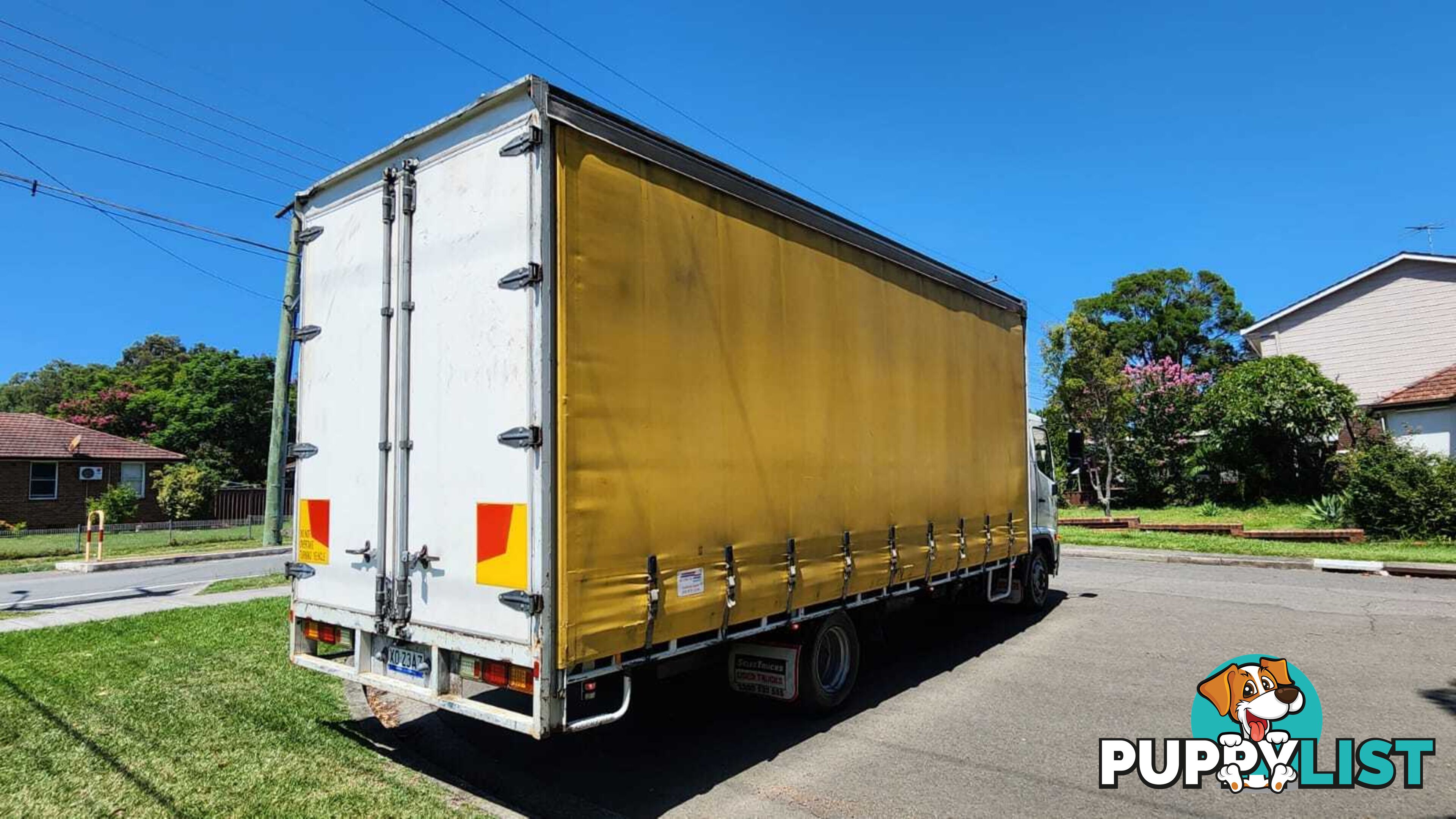 2009 Hino 500 1024 FD Curtainsider Truck