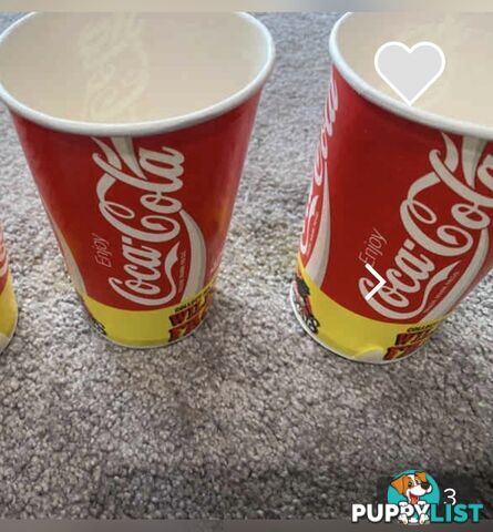 Coca-Cola Paper  Cups