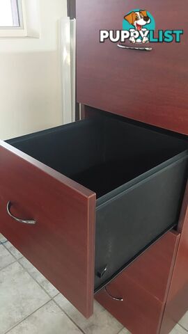 4 Drawer Filing Cabinet (Wood)