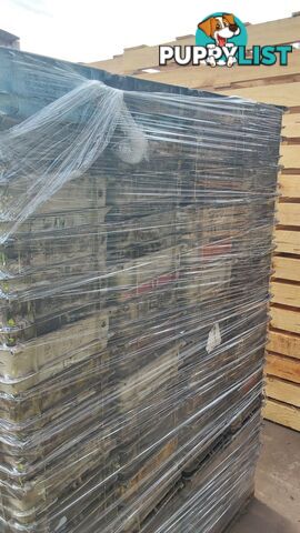 Nally Plastic Crate Stack and Nest Containers (Pallet of 240)