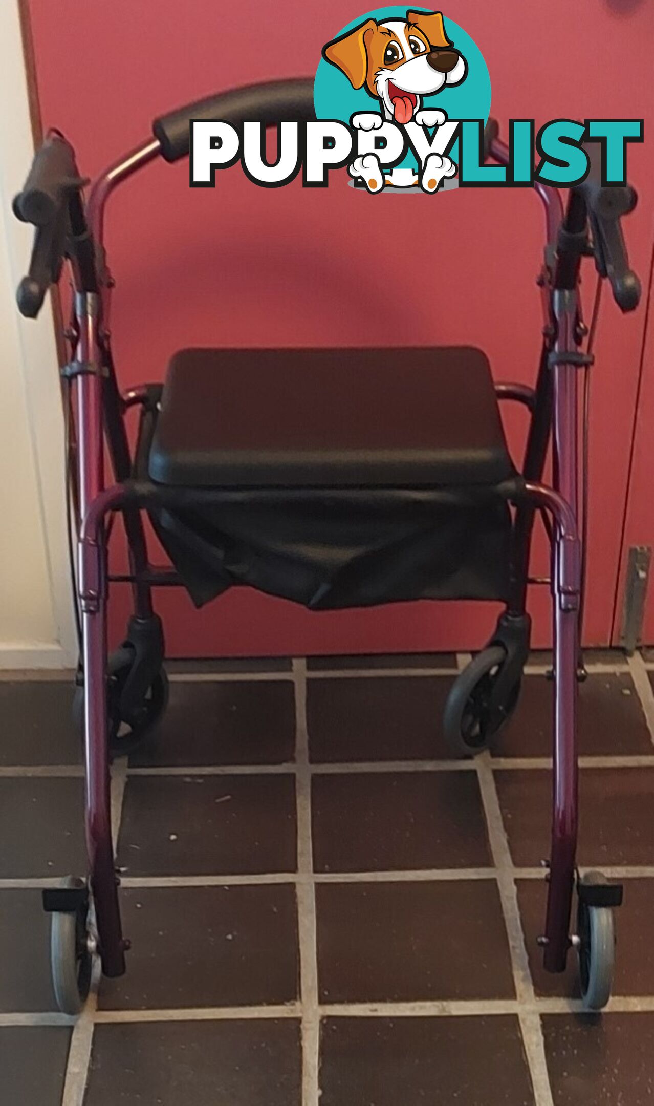 Aspire 6" wheeled walker