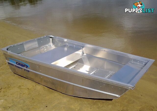 Brand new Sea Craft Mini Tinny 210 aluminium boat with oars and rowlocks in stock and reduced from $1999 to only $18999!