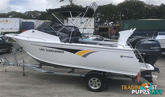 New Horizon 490 SunRunner aluminium runabout