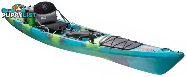 Jackson Kraken 13.5 open water fishing kayak.