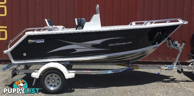 Brand new Horizon 482 Stryker XPF Side console aluminium boat.