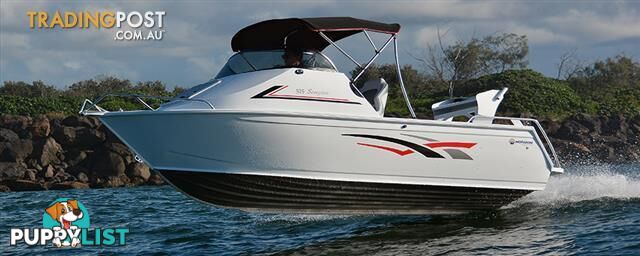 New Horizon 529 Scorpion Aluminium cuddy cabin