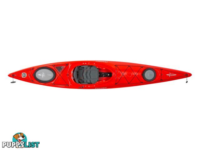 New Dagger Stratos 12.5 S and 12.5 L sit in  touring kayaks.