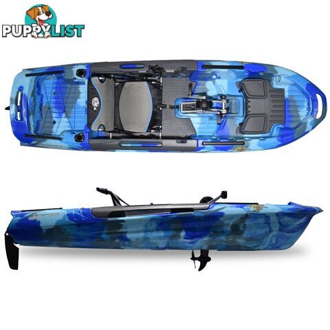 Brand new 3 Waters Big Fish 108m Pedal Drive Kayak