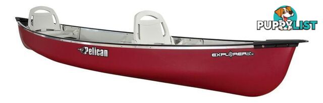 Brand new Pelican Explorer 14.6 DLX 3 seater Canoes in stock and reduced from $1899 to $1689