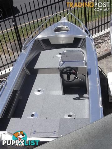 New Horizon 415 Easyfisher Pro side console aluminium boat 