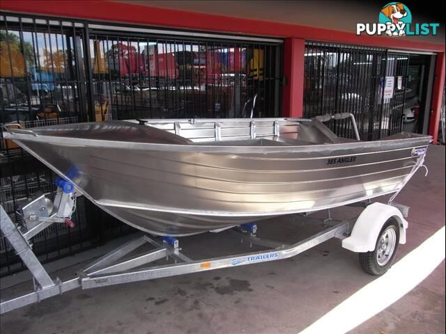 Brand new Horizon 385 Angler open aluminium boat in stock