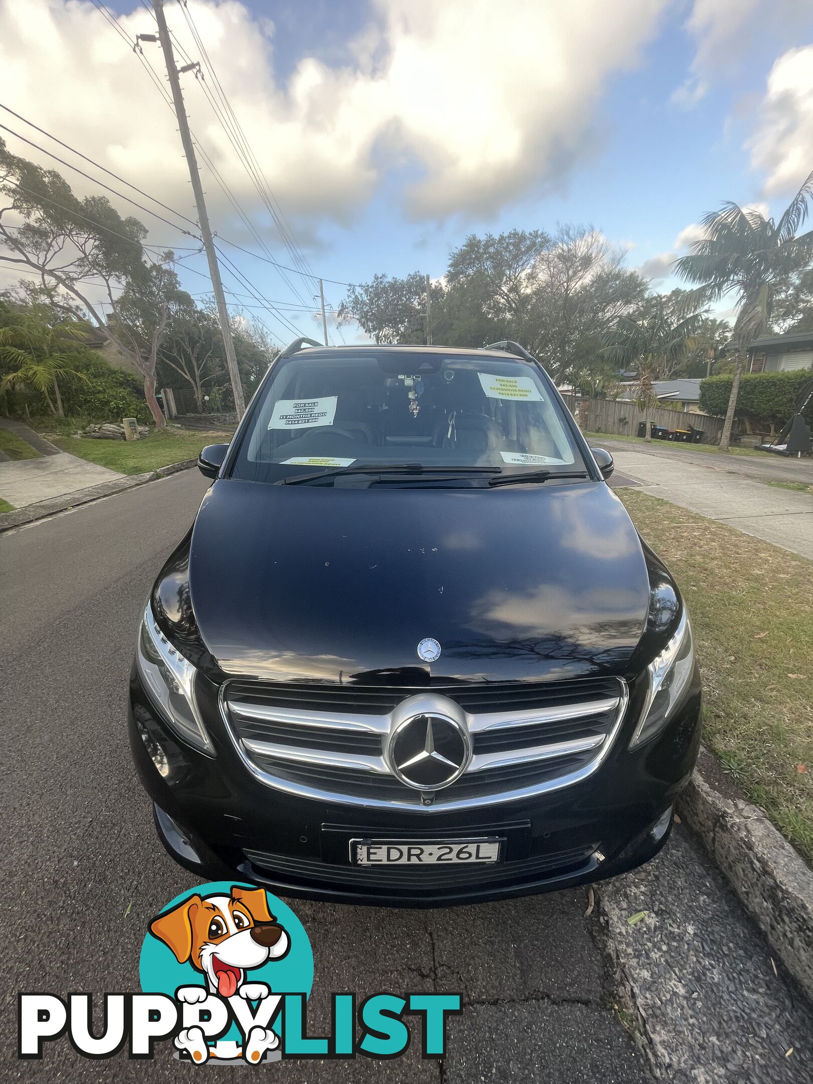 $36,500 ono 2017 Mercedes-Benz V-Class V250 d People Mover Automatic rego July 25