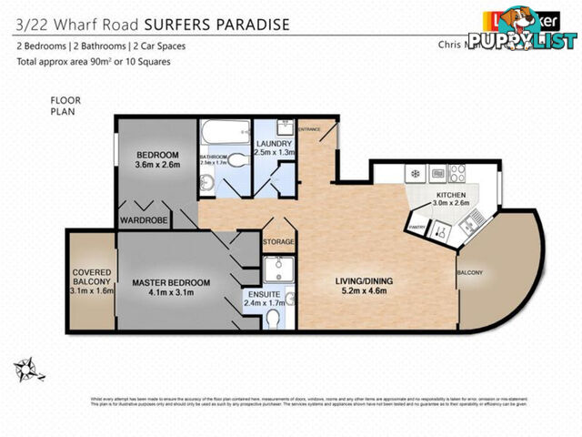 3/22 Wharf Road SURFERS PARADISE QLD 4217