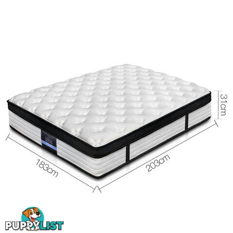 Giselle Bedding Euro Top Mattress - King