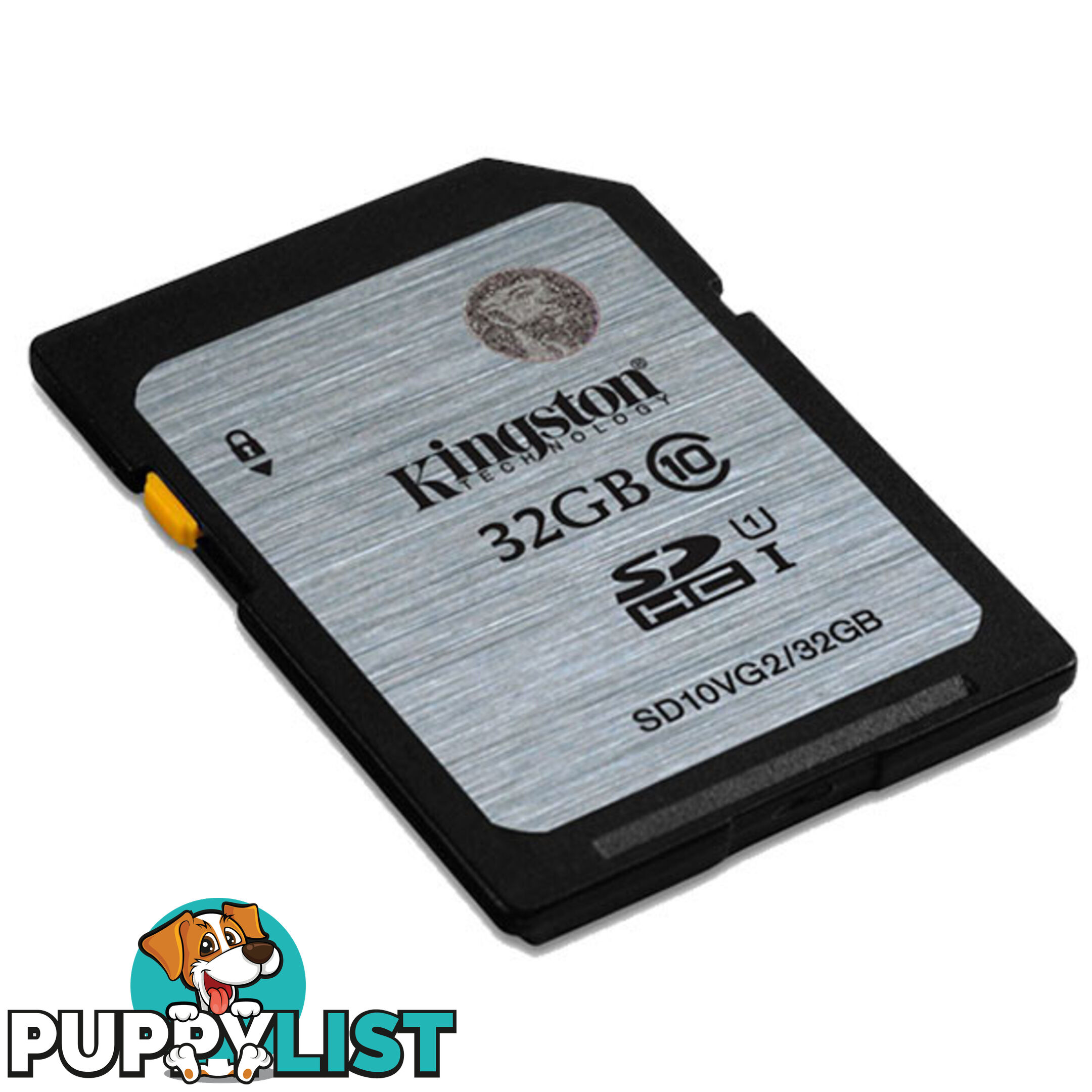 KINGSTON 32GB SDHC Class10 UHS-I 80MB/s Read Flash Card  Retail  (SD10VG2/32GBFR)