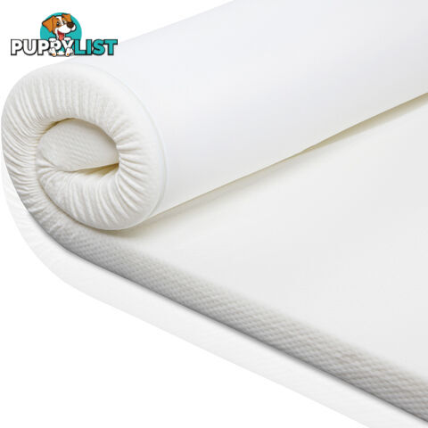 Visco Elastic Memory Foam Mattress Topper 7cm Single