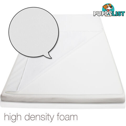 Visco Elastic Memory Foam Mattress Topper 7cm Single