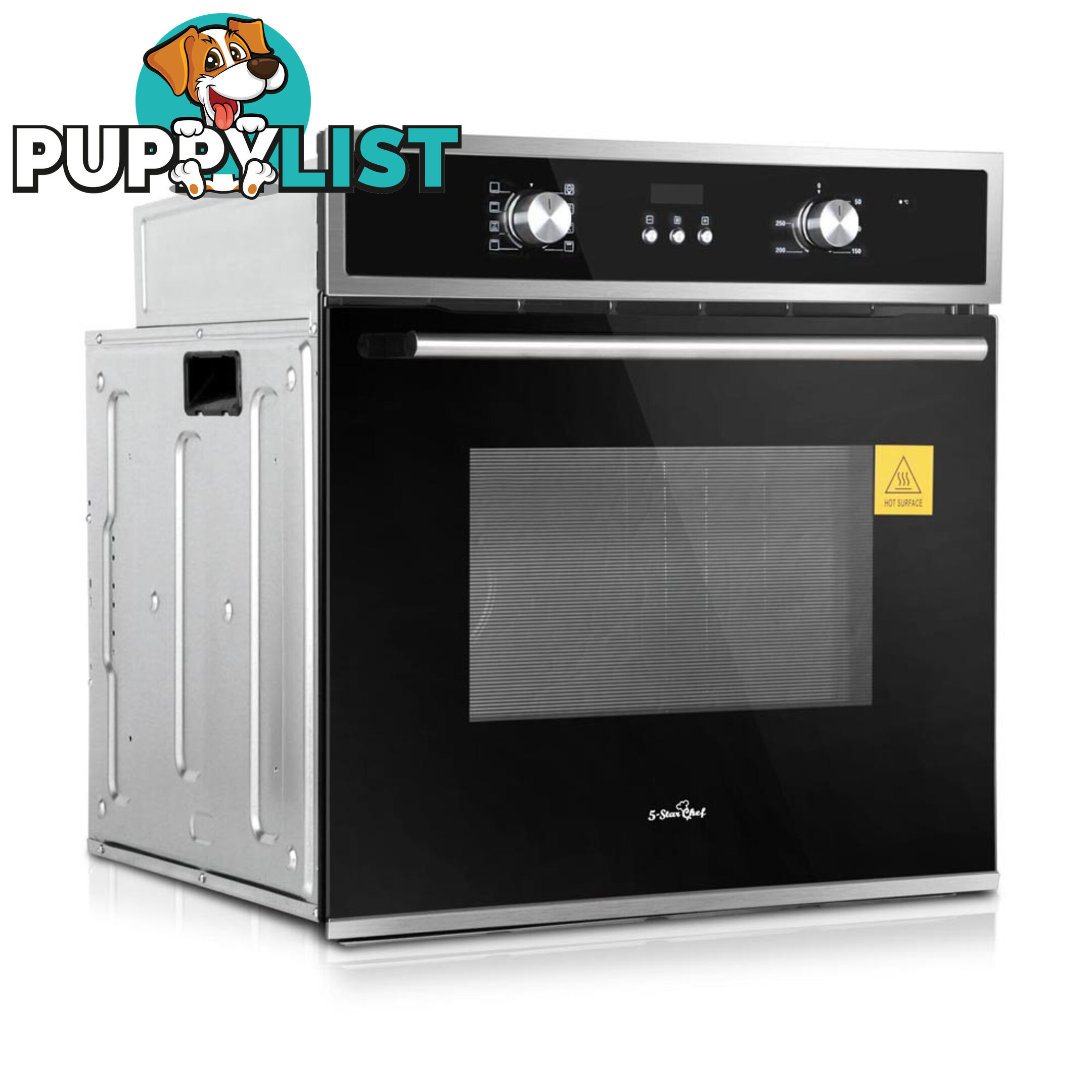 Built-in Electric Fan Forced Oven - 8 Functions