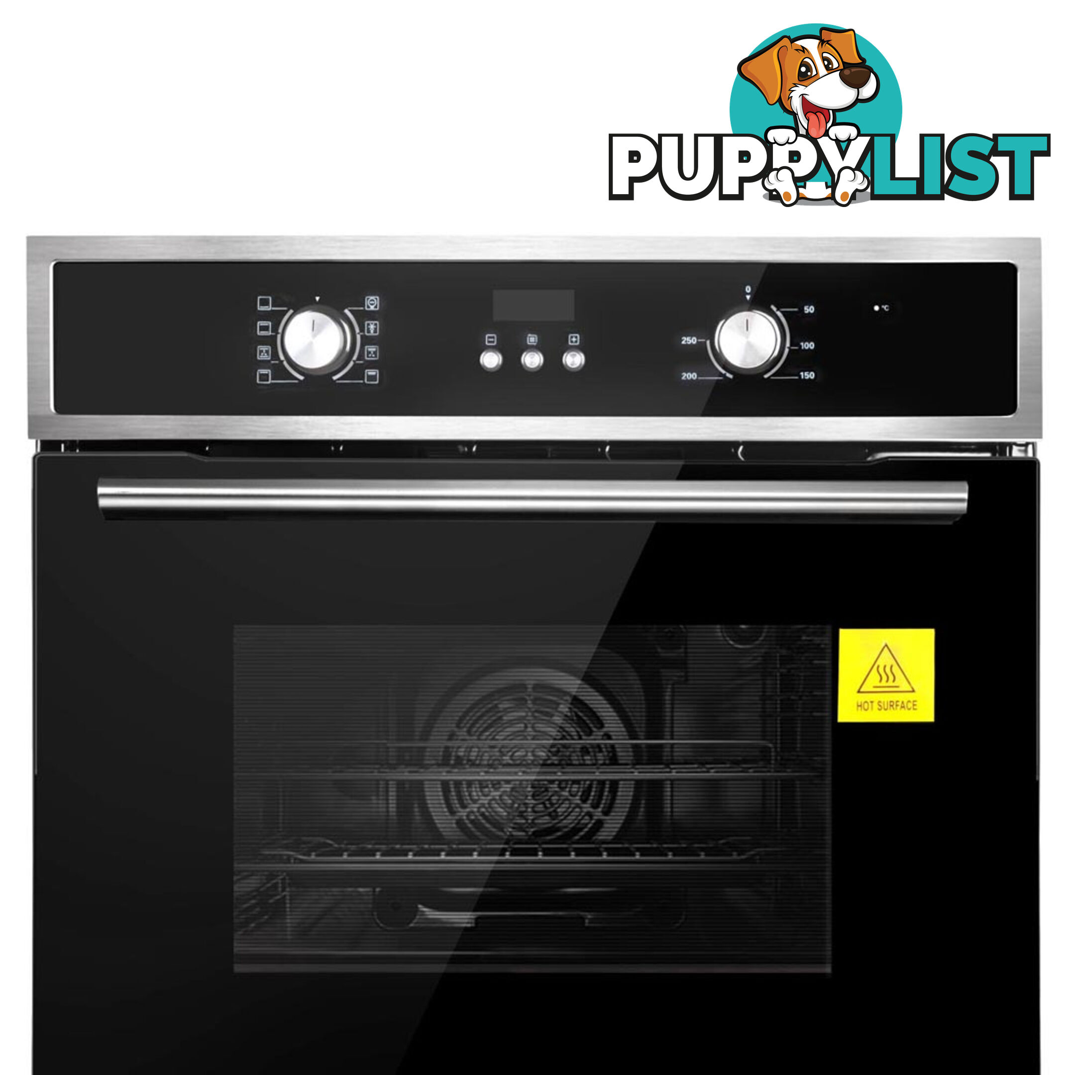 Built-in Electric Fan Forced Oven - 8 Functions